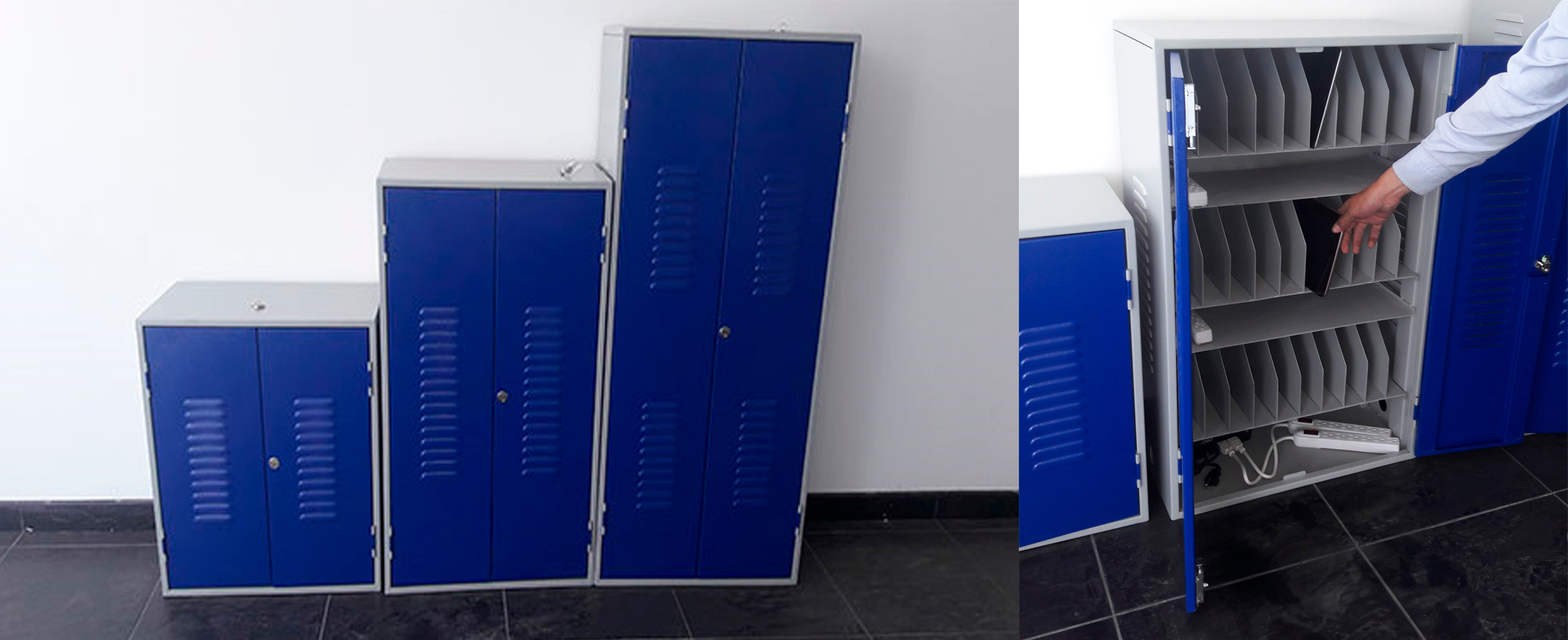 Mueble tipo locker para tablets Mueble tipo locker para tablets