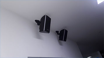 Soportes de techo para parlantes de teatro en casa Soportes de techo para parlantes de teatro en casa