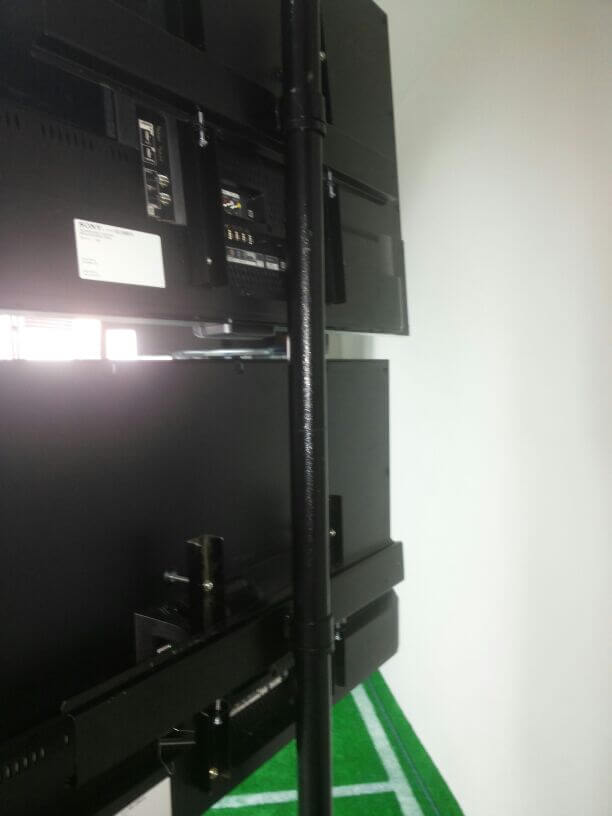Sistema de organizamiento del cableado a traves del tubo Sistema de organizamiento del cableado a traves del tubo