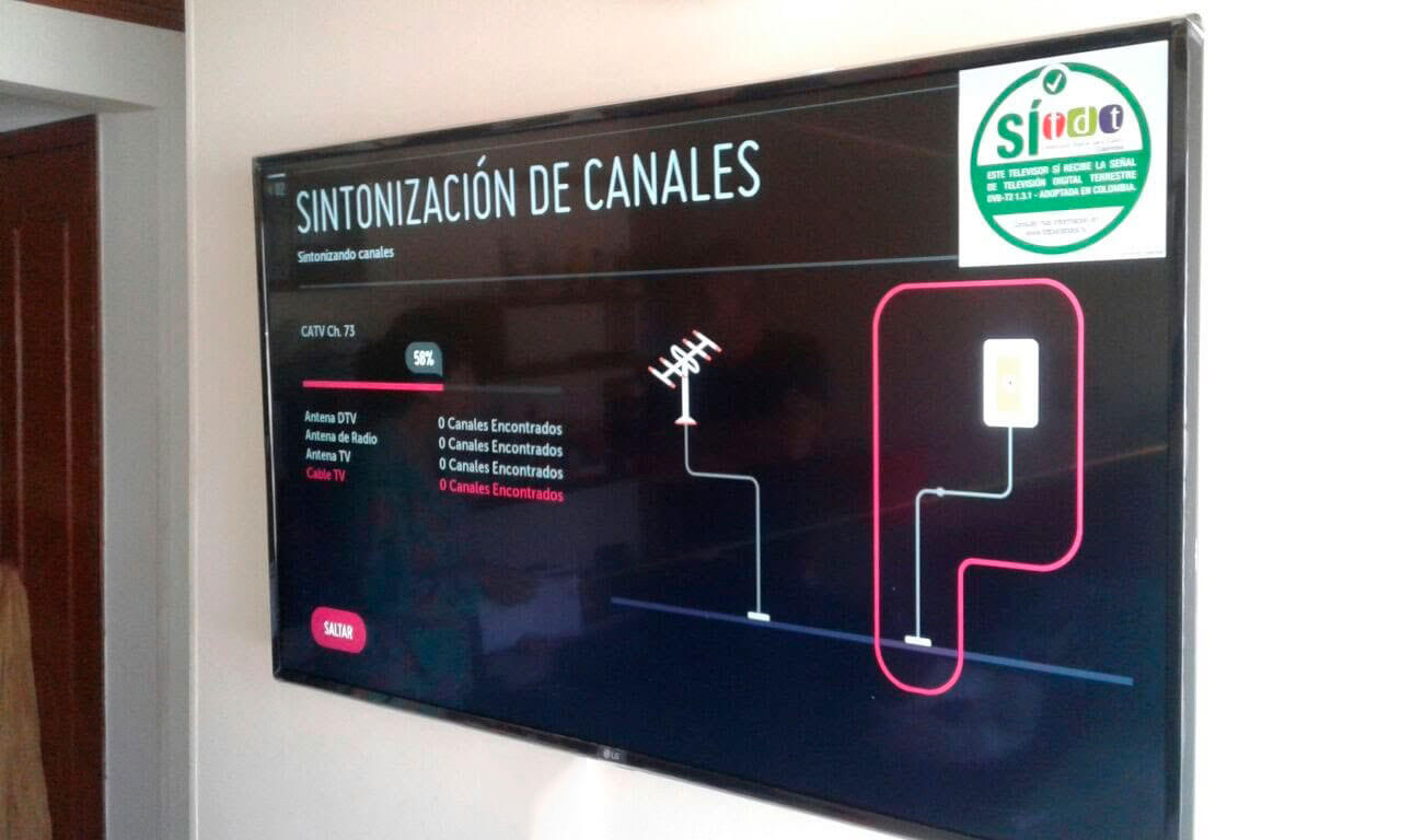 Soporte de tv sin movimiento en Bogota Soporte de tv sin movimiento en Bogota