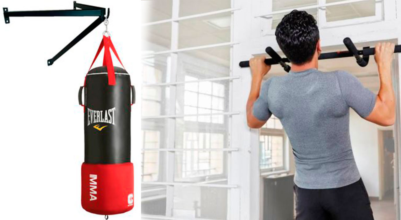 Soporte de pared para saco para entrenamiento de boxeo Soporte de pared para saco para entrenamiento de boxeo