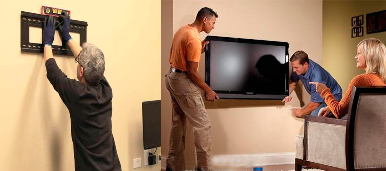 Soporte de pared para televisor en pared de drywall Soporte de pared para televisor en pared de drywall