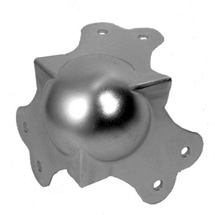 Escuadra metalica con perforaciones para remachar o atornillar Escuadra metalica con perforaciones para remachar o atornillar