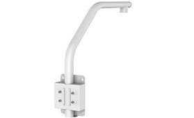 soporte cuello de ganzo para camaras de seguridad