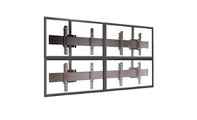 Soporte video wall de pared 2x2