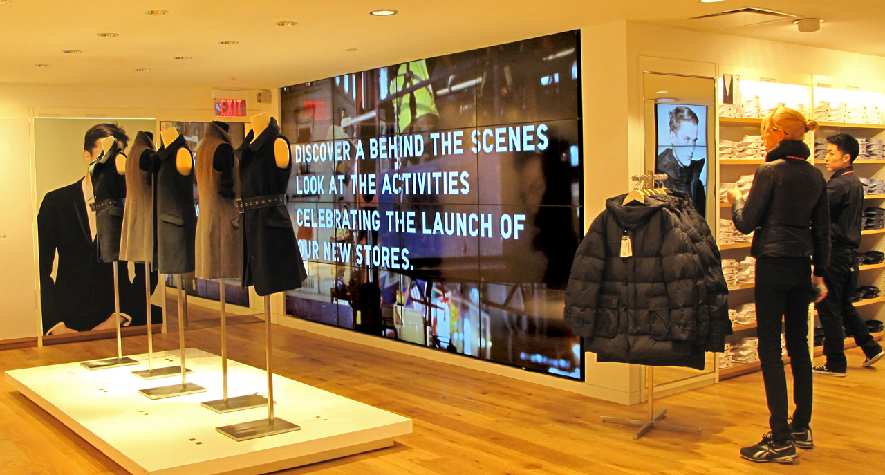 Tiendas comerciales con videowall Tiendas comerciales con videowall
