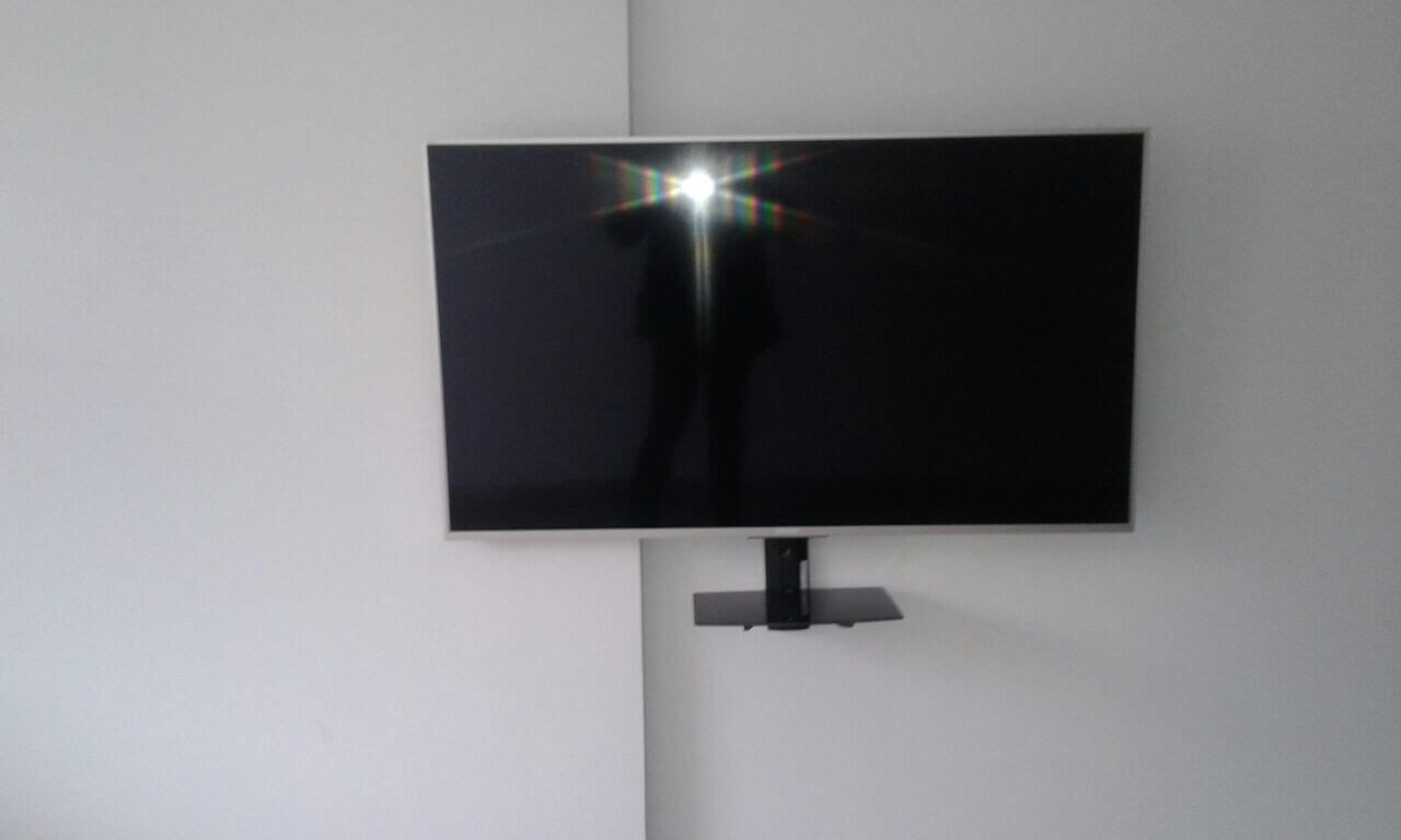 Repisa de vidrio templado para televisor Repisa de vidrio templado para televisor