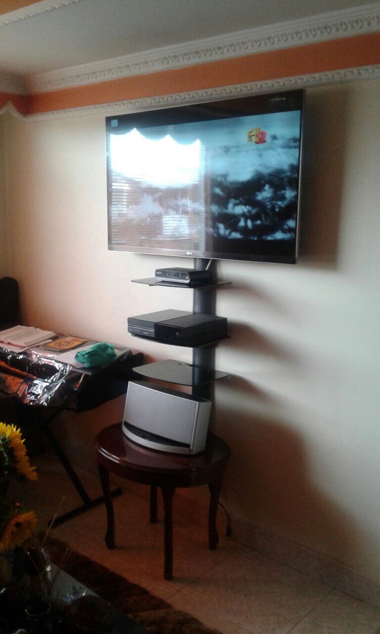 Soporte de cristal tipo repisa para decodificadores Soporte de cristal tipo repisa para decodificadores