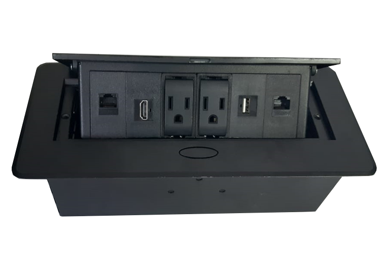 grommet multiconexiones para 6 puertos push