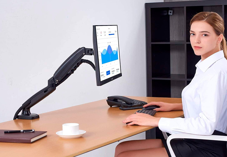 Base de brazo gas para monitor