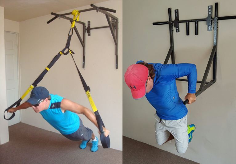 soporte de pared para entrenamiento deportivo