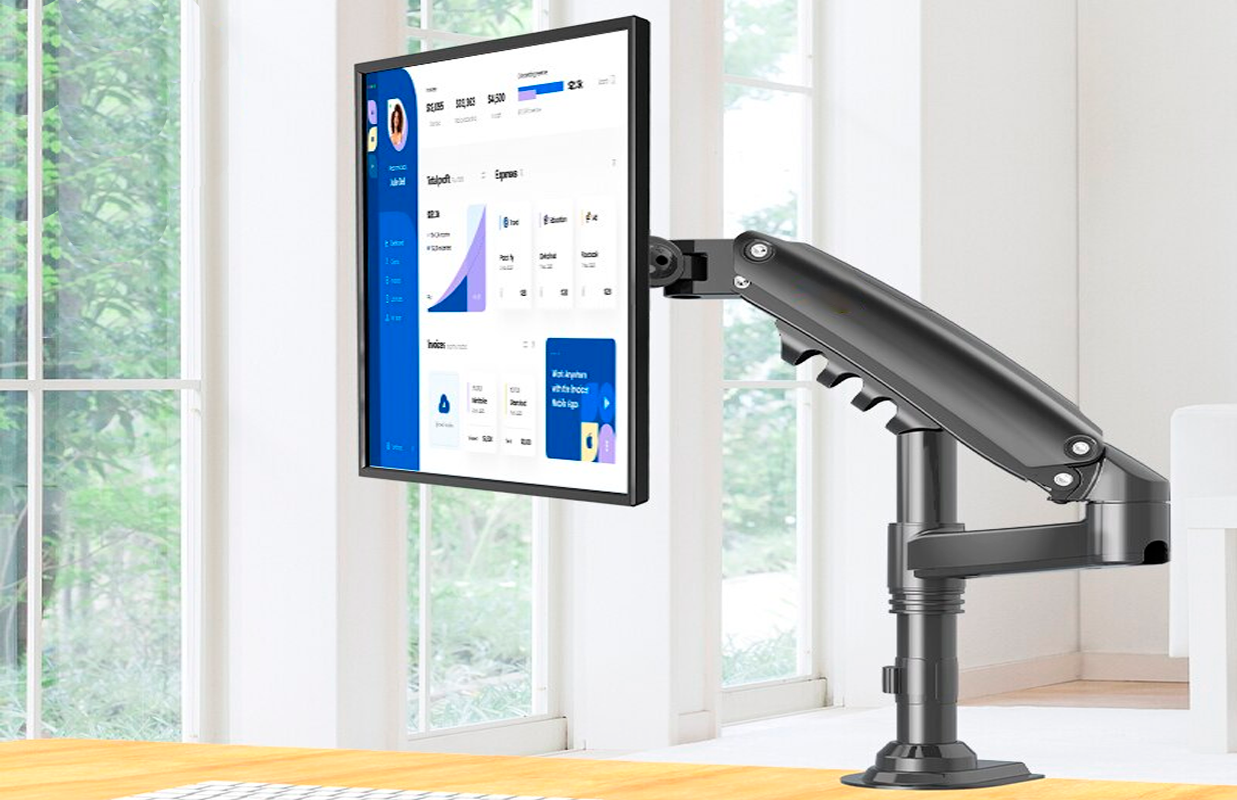 Instalacion soporte monitor pantalla