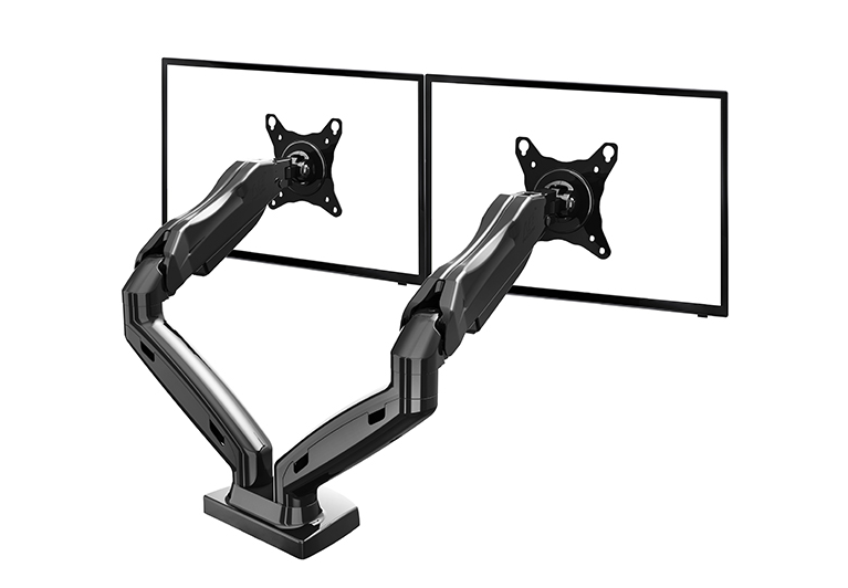 soporte dual para monitores