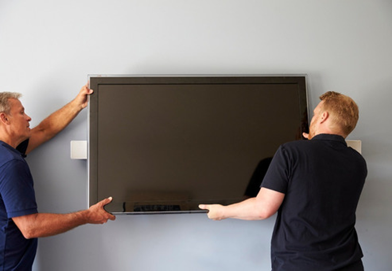 instalacion de televisor o pantalla para tv